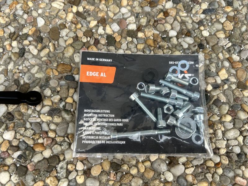 Sada Blatníků SKS Edge Full Aluminium černé