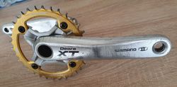 Kliky Shimano XT FC-M770 + středové složení