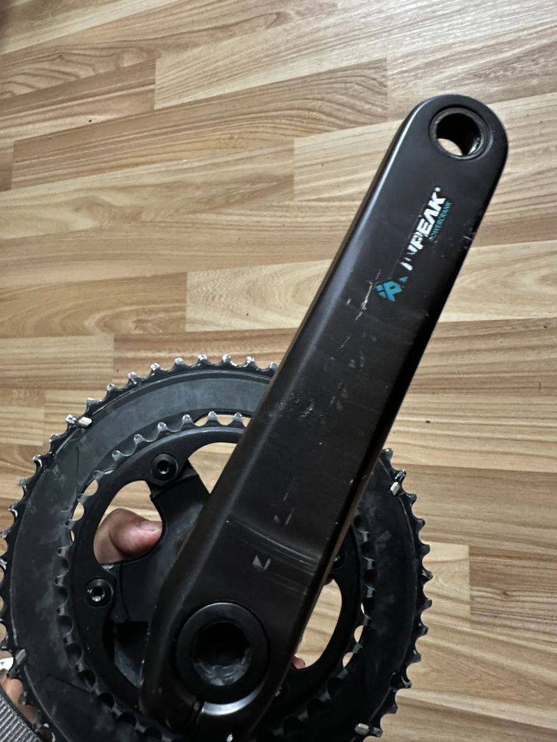 Kliky ultegra 12s 52/36, 172,5mm, Inpeak wattmetr 