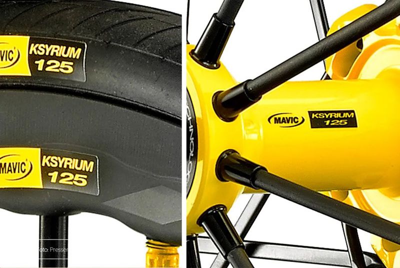 Mavic 25th Anniversary Ksyrium 125 kola