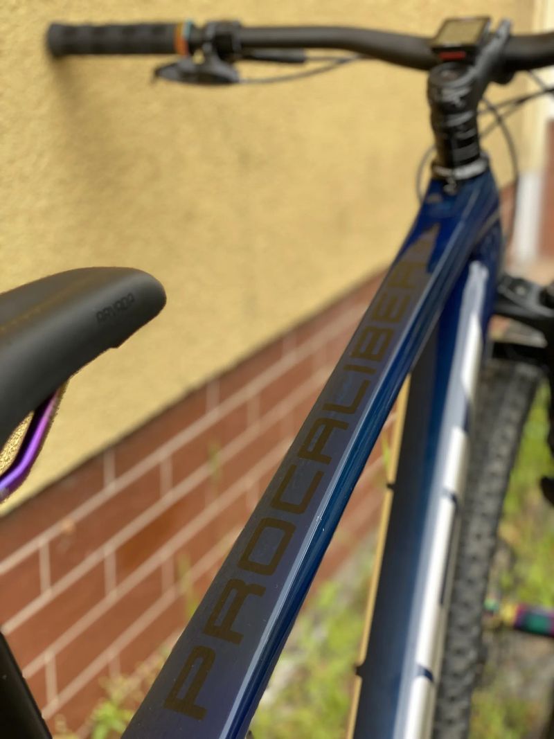 Trek Procaliber 9.6 Blue Carbon Horské kolo