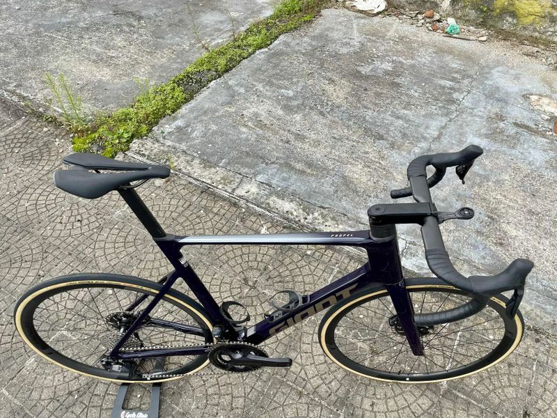 GIANT Propel Advanced Pro 0 Di2, Black Currant/Chrome - vel. XL