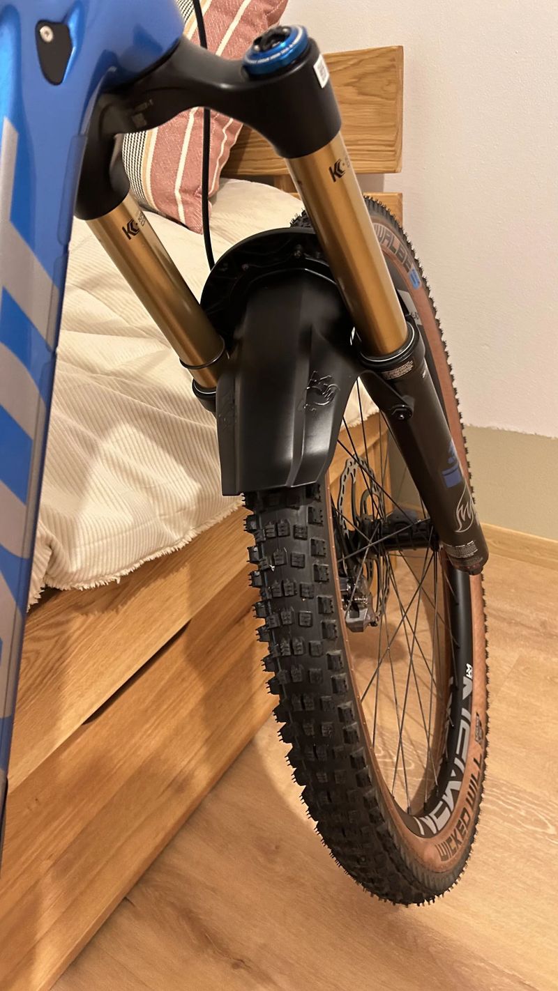 Celoodpružené kolo Pivot SwitchBlade Pro XT/XTR, Blue 