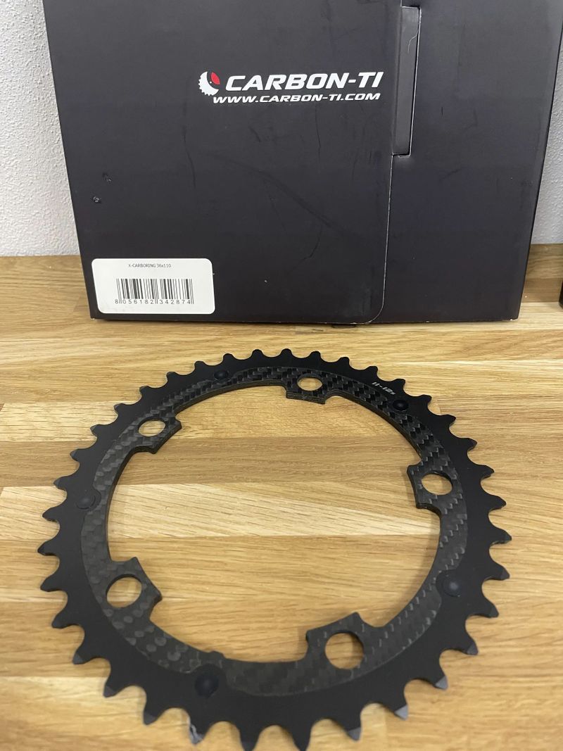 Převodníky Carbon-Ti X-Carboring 52/36