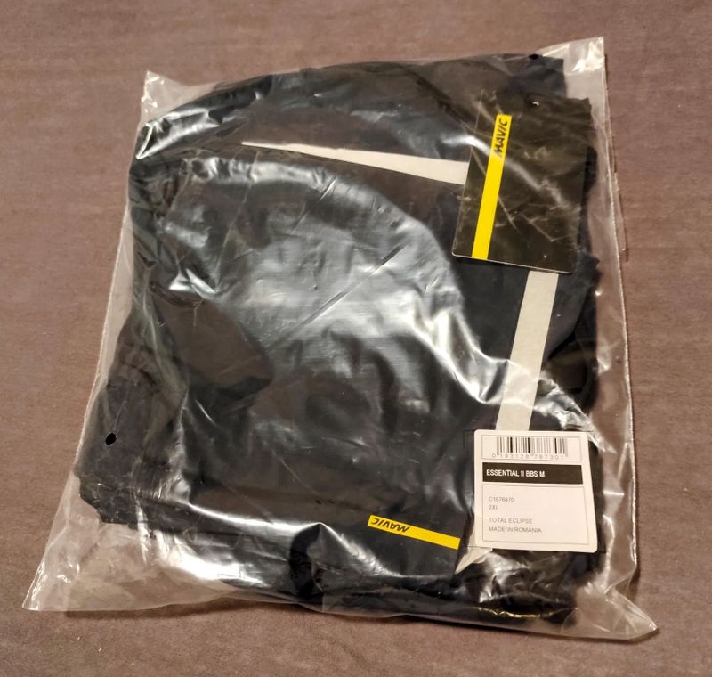 Mavic Essential II kraťasy s trakmi, Total eclipse, XXL