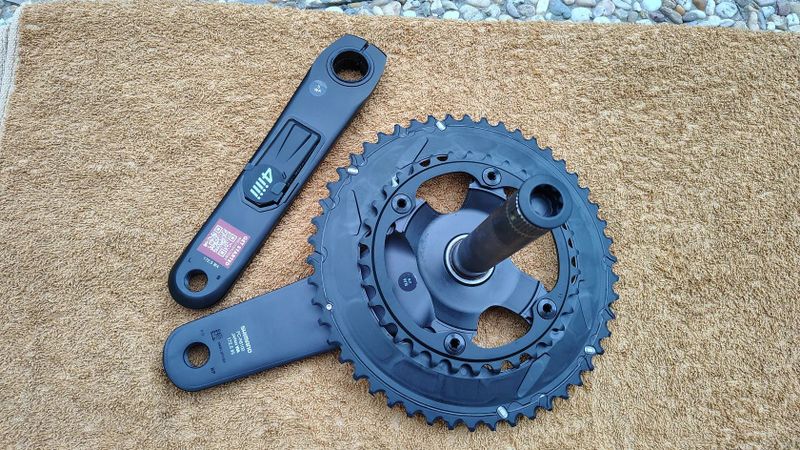 Nové kliky Shimano Ultegra 8100 s wattmetrem 4iiii 172,5, 50/34