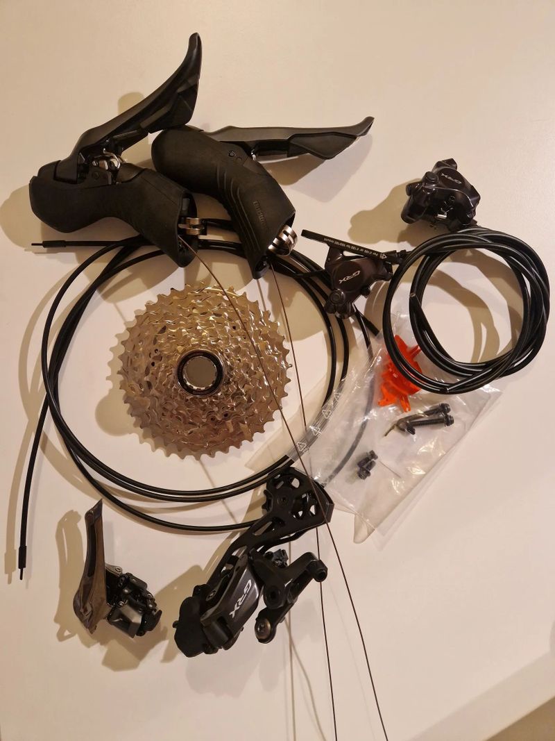 Sada Shimano GRX 820 2x12 - nová