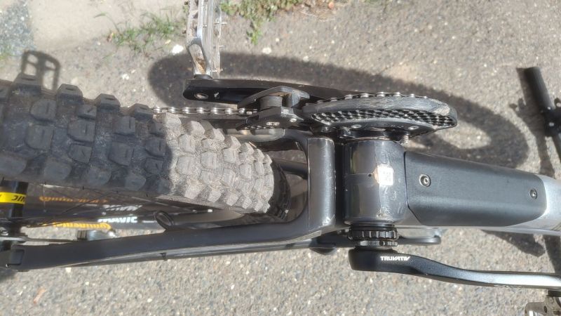 Canyon Sender CFR underdog velikost M předělaný na mullet 29“/27,5“