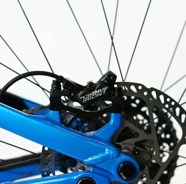 Raymon TrailRay 140E 9.0 blue - Celoodpružené elektrokolo