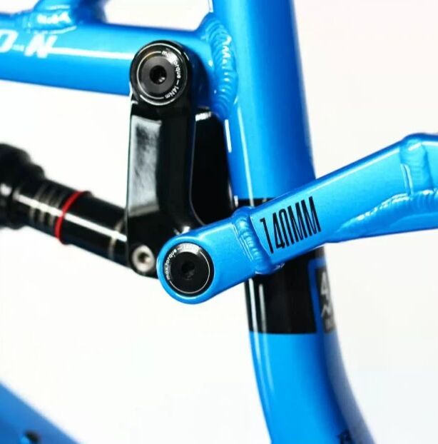 Raymon TrailRay 140E 9.0 blue - Celoodpružené elektrokolo