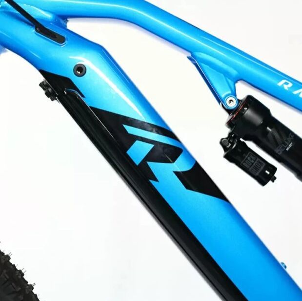 Raymon TrailRay 140E 9.0 blue - Celoodpružené elektrokolo