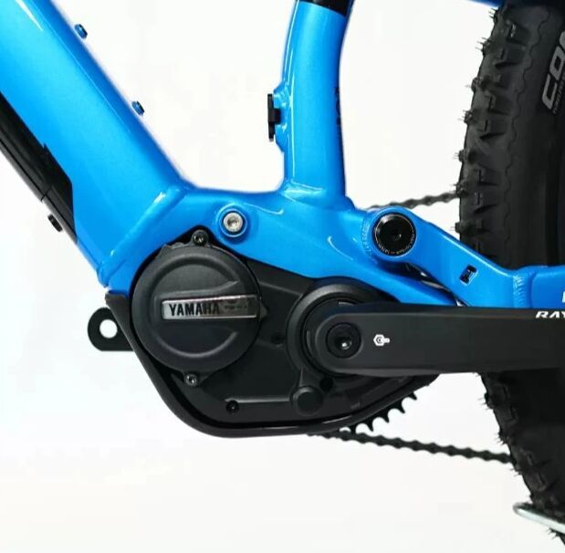 Raymon TrailRay 140E 9.0 blue - Celoodpružené elektrokolo