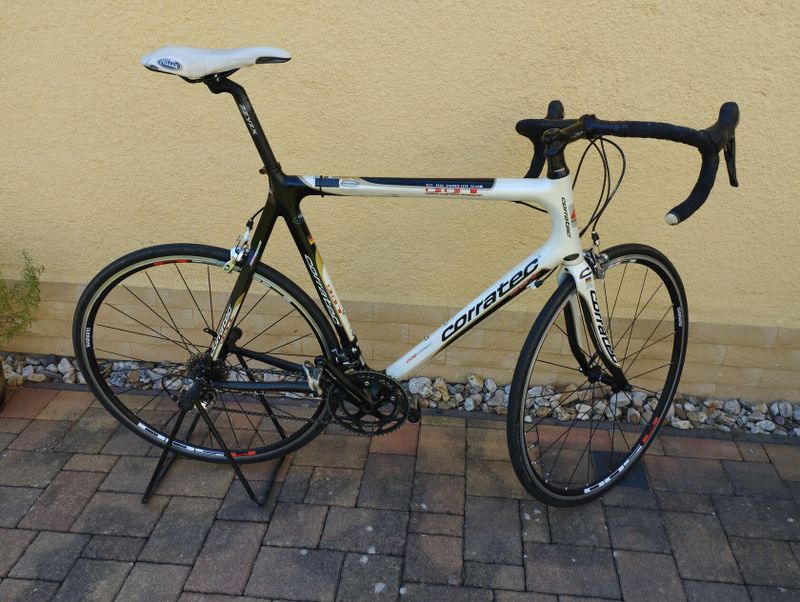 Silniční kolo Corratec Ultegra, velikost XL, 2 x 10 rychlostí