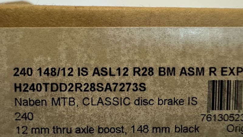 DT Swiss 240 - zadní, přední, sram XD, shimano microspline - nové