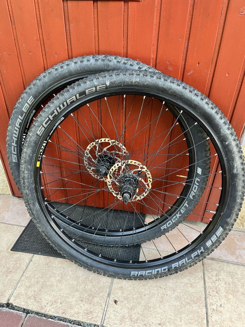 Zapletená kola Mavic/SRAM 29