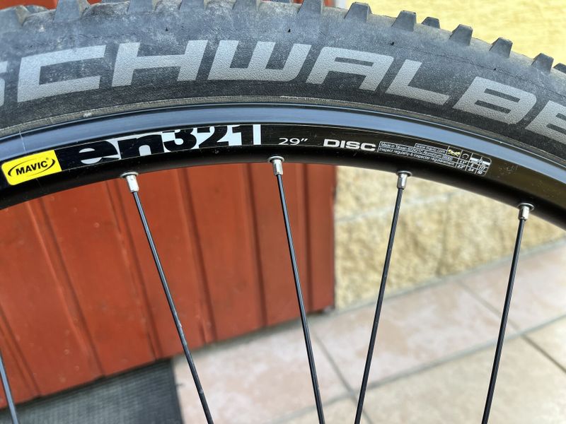Zapletená kola Mavic/SRAM 29
