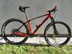 Trek Procaliber, karbonová raketa, XX1+XTR, karb.kola XRC 1200, 9,5 kg
