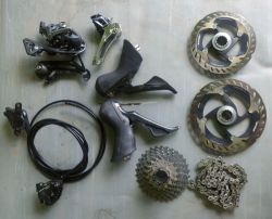 Silniční sada Shimano Ultegra/Dura Ace 2x11 Disc