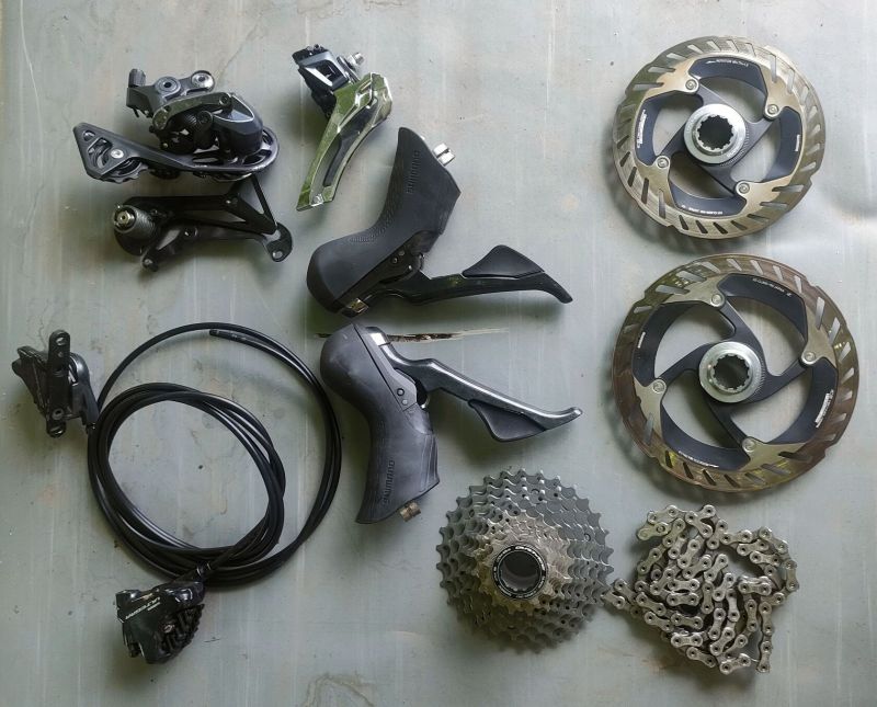 Silniční sada Shimano Ultegra/Dura Ace 2x11 Disc