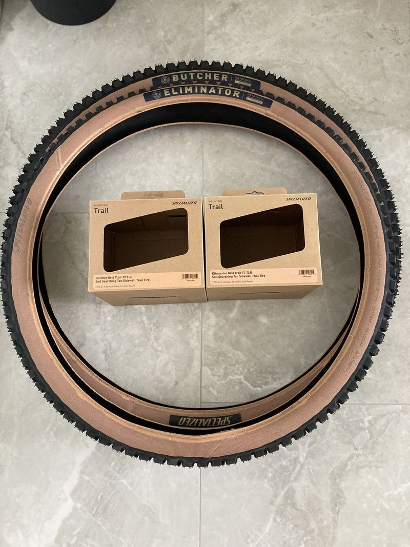 Specialized Butcher 29x2,4, Eliminator 27,5x2,4