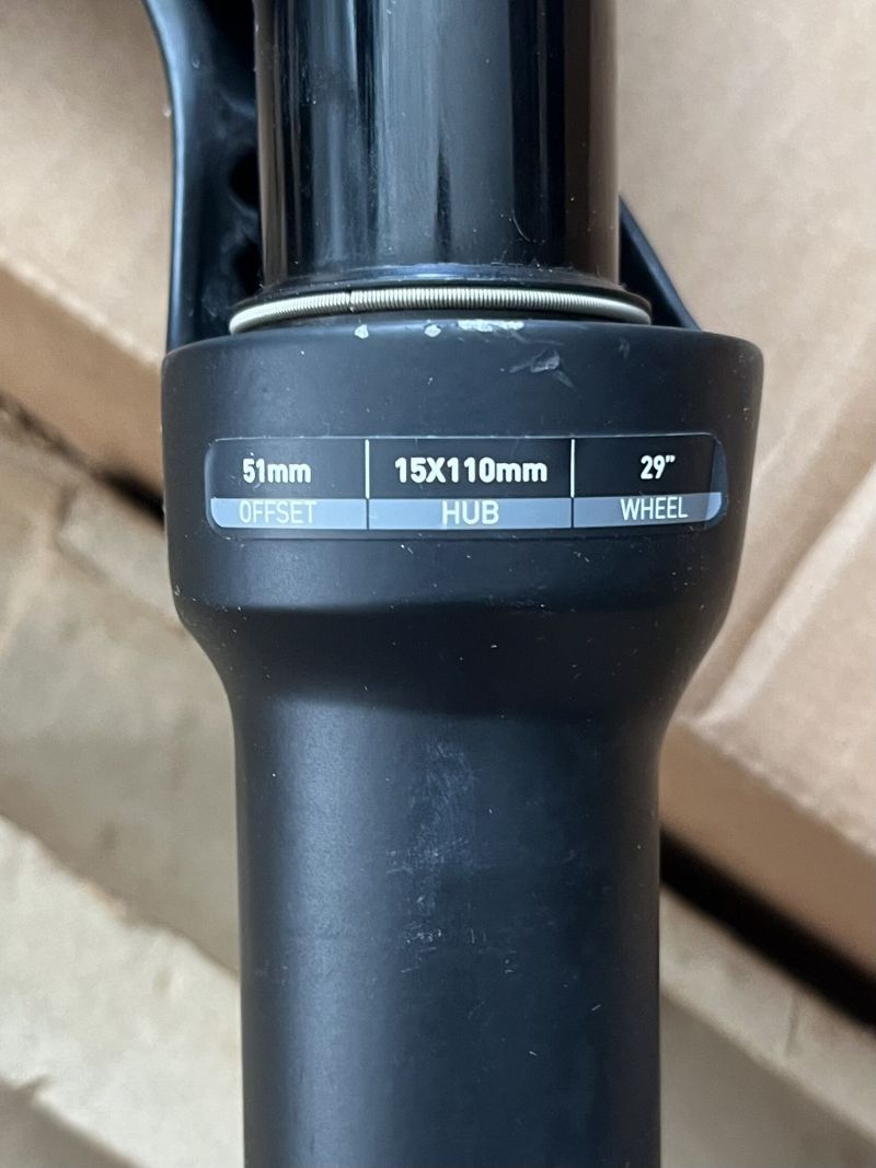 Vidlice Rock Shox recon RL Gold