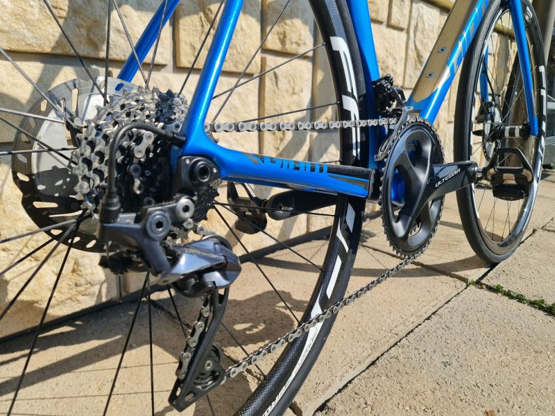 Giant TCR Advanced Pro 0 Disc XL - Ultegra 2x11 a karbonová kola FFWD