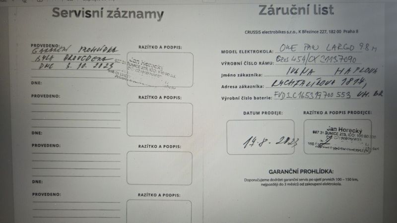 Prodám elektrokolo Crussis
