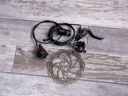 Magura MT8 Pro SL + SwissStop destičky + Magura kotouče 160/180mm