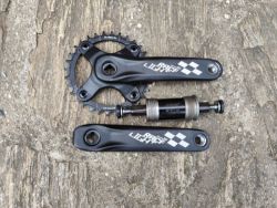 Prodám dětské kliky Race Light, délka 152mm