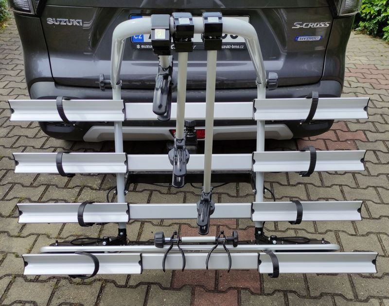 Nosič kol na tažné zařízení Wjenzek Variant 3+1