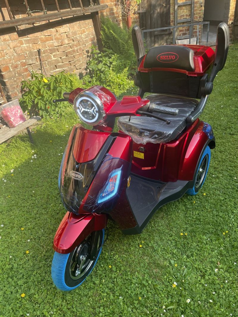 Elektro tříkolový vozík s Li-Ion baterií 