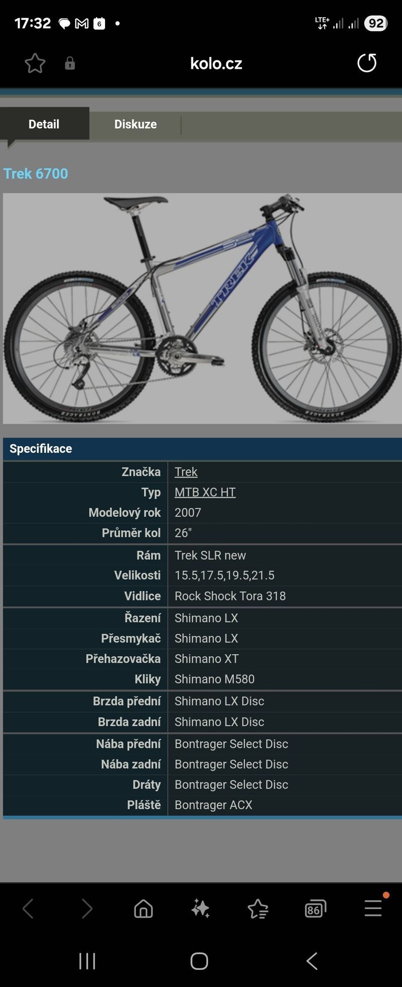 TREK 6700