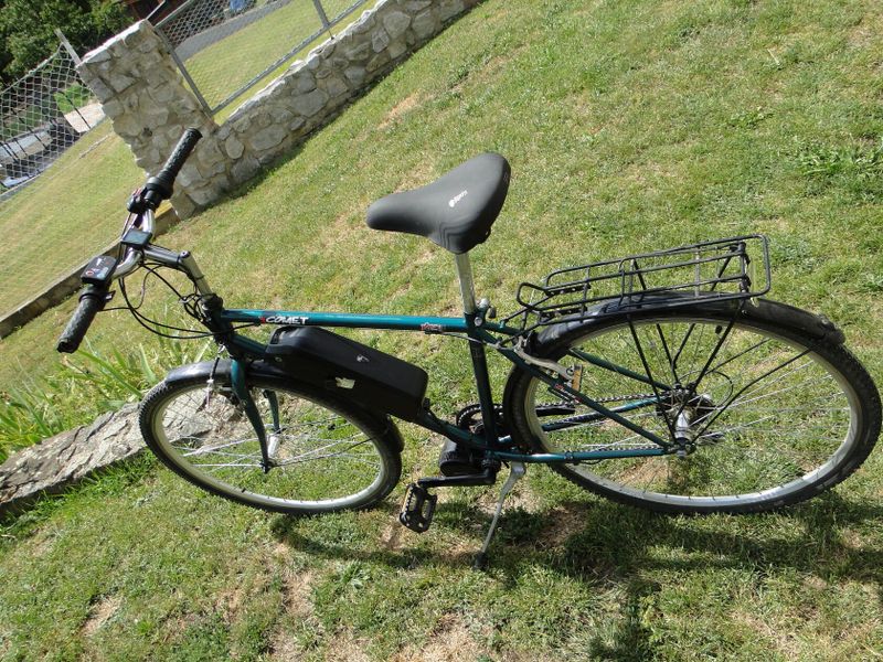 Sestavené elektrokolo s baterii 36V/11,6Ah