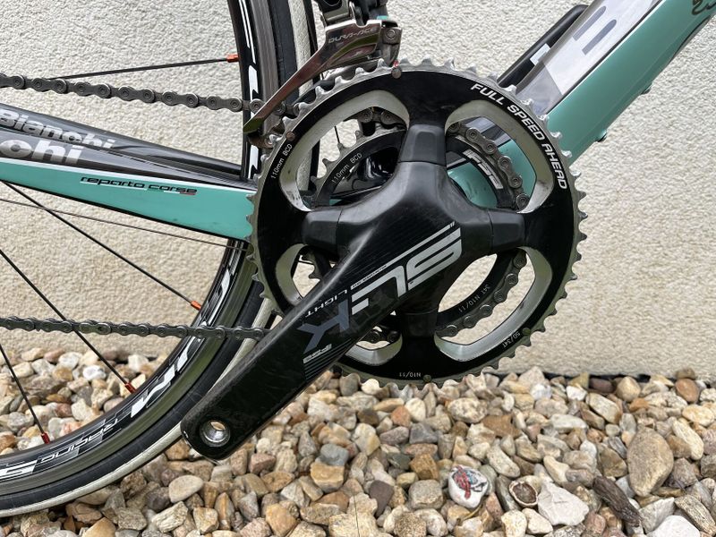Bianchi Oltre XR2: Dura ace Mix: celeste/black