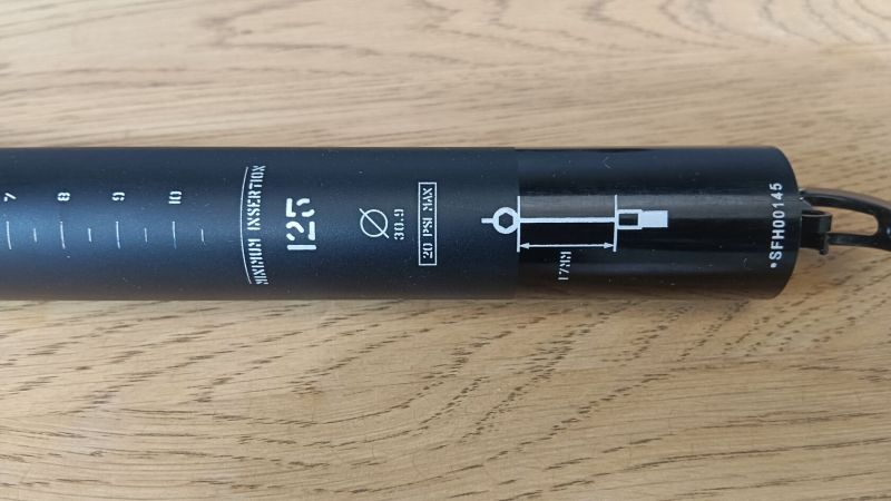 Teleskopická sedlovka 30,9 FOX KS DTswiss RACEFACE E13 PRO