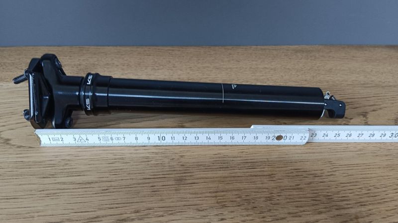 Teleskopická sedlovka 30,9 FOX KS DTswiss RACEFACE E13 PRO