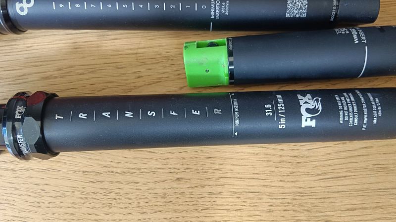 Teleskopická sedlovka 31,6 FOX CUBE SDG SYNCROS BikeYoke