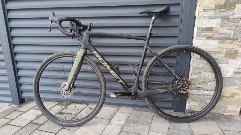 Gravel Romet Nyk 2023 karbon najeto 800km