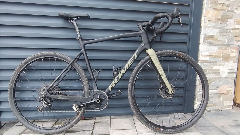 Gravel Romet Nyk 2023 karbon najeto 800km
