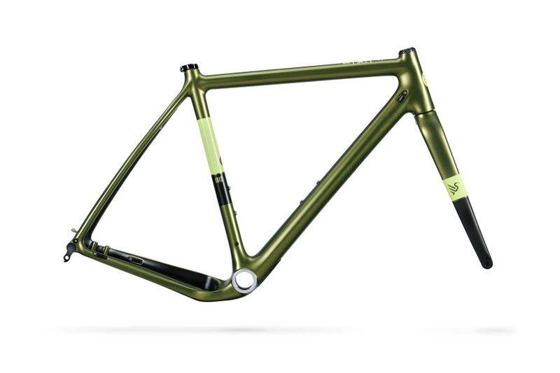 Nová gravel rámová sada IBIS HAKKA MX 58cm v barvě Lemongrass Green