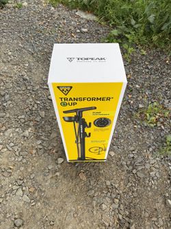 Dílenská Pumpa Topeak Transformer eUP včetně stojanu