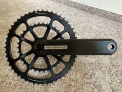 Hollowgram super lehké a tuhé kliky 175mm 50/34 Cannondale hmotnost 598g 2x10, 2x11