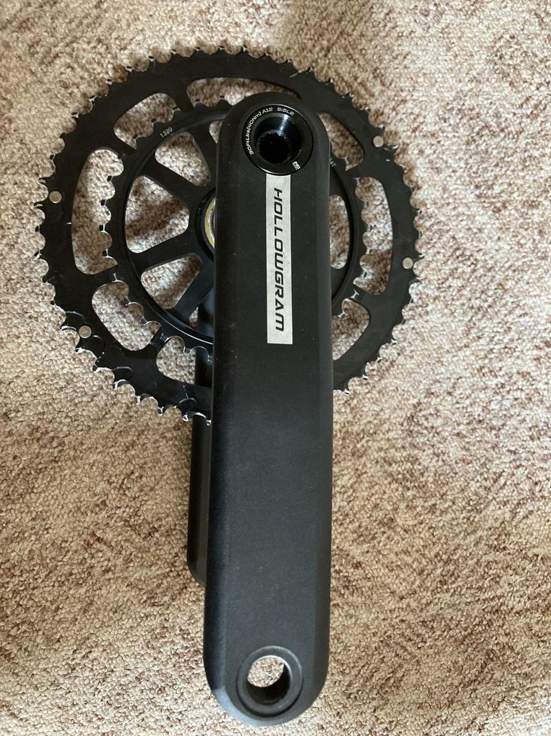 Hollowgram super lehké a tuhé kliky 175mm 50/34 Cannondale hmotnost 598g 2x10, 2x11