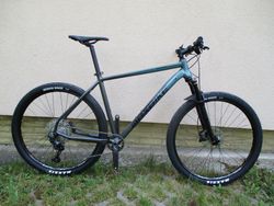 Nové 29" kolo na rámu Maxbike M909 new 21", SLX/Deore 1x12, vzduch. vidlice Suntour Raidon