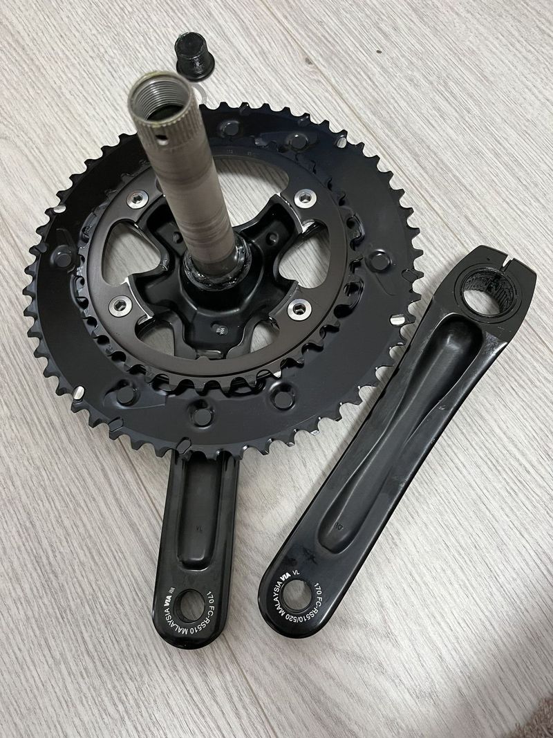 ZAMLUVENO Kliky Shimano 170mm FC-RS510 2x11s 52/36