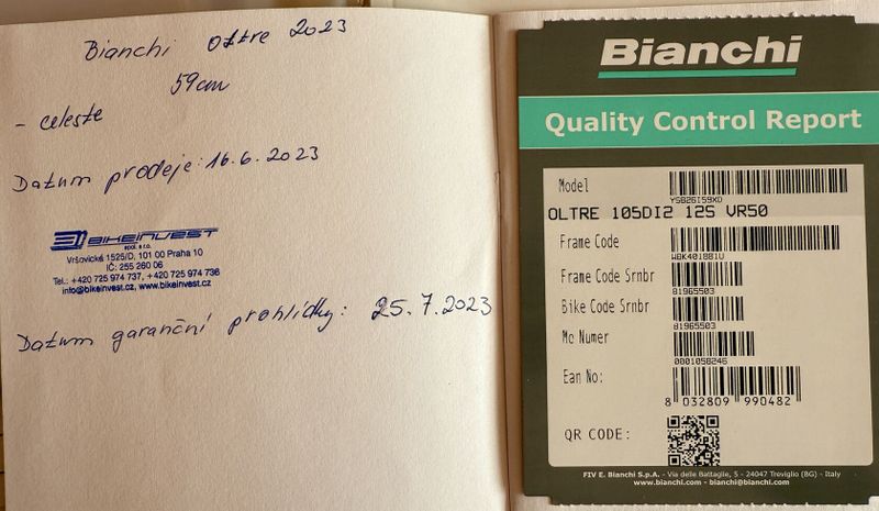 Bianchi OLTRE 2023