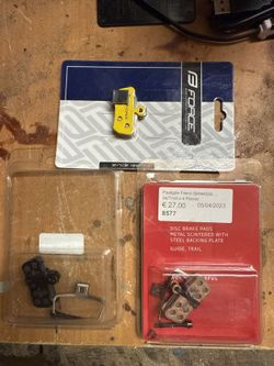 Brzdove desticky sram a jako bonus 1 force pro guide, trail