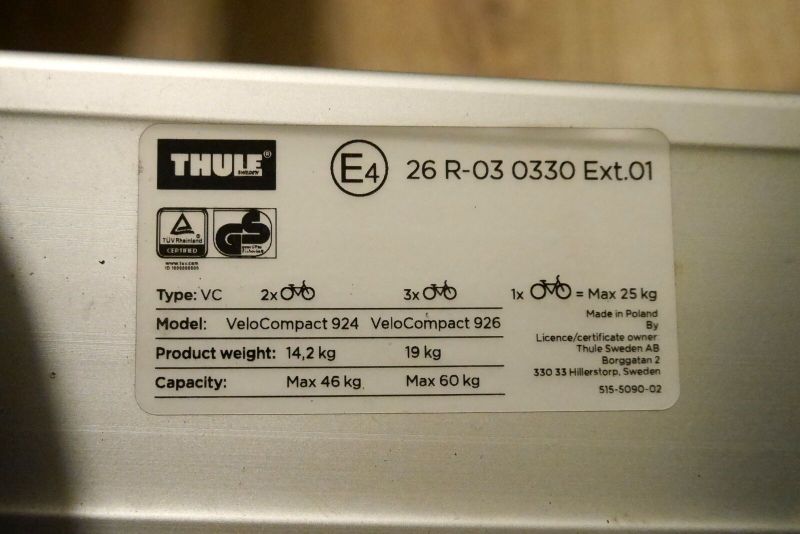 Thule VeloCompact 924