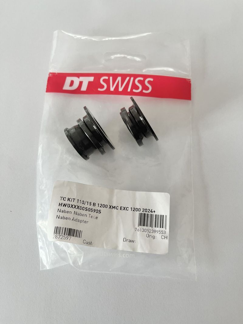 DT Swiss Torque Caps 15x110 / HWGXXX00S0590S
