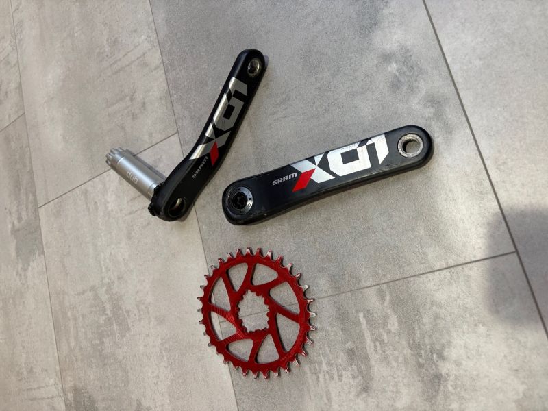 Kliky SRAM X01 Carbon Boost 170 mm